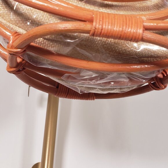 Antik Kraft Wicker Circle Handbag‎ NWT - Picture 3 of 7